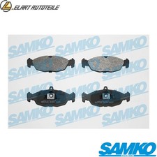 Brake pad set disc brake 5SP599 for Opel Corsa/hatchback/van/TR Vectra 1.7L