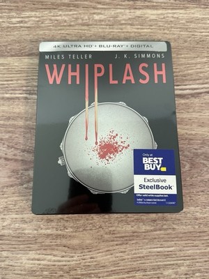 Whiplash (2014) 4K Ultra HD BestBuy Exclusive SteelBook - New Sealed
