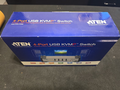 Aten CS1734B 4-Port USB KVMP Switch w/ Hub