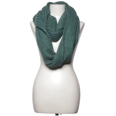 Pieces, Infinity Schal, ARDEL TUBE SCARF, Damen, Acryl, Grün #XSP
