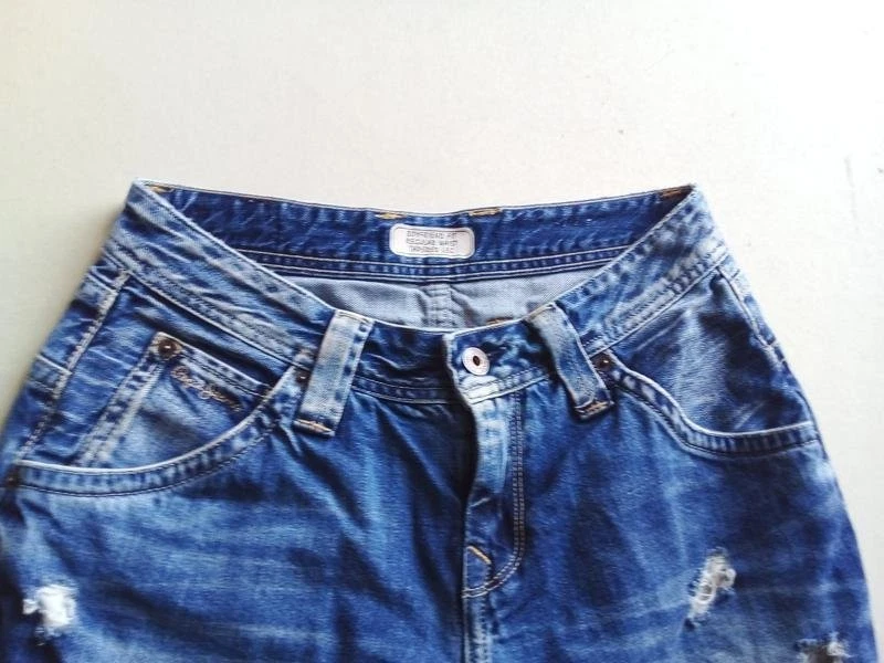 Men Pepe Jeans Shorts Navy Denim 29 #VXJP - Image 3 of 4