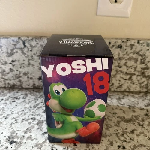 2026 Los Angeles Dodgers Yoshi Super Mario Bobblehead SGA 03/31/26 New In Box
