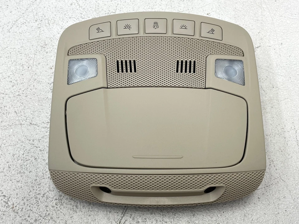 17-20 Lincoln Continental Front & Rear Overhead Dome Light Lamp Set 1589 OEM - Image 2 of 4