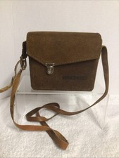 VTG Ranchero Cowhide Leather Western Bag R-600 Small Purse Camera Binoculars USA