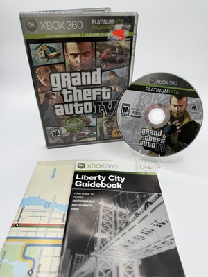 Grand Theft Auto IV -- Platinum Hits Edition (Microsoft Xbox 360) Complete CIB