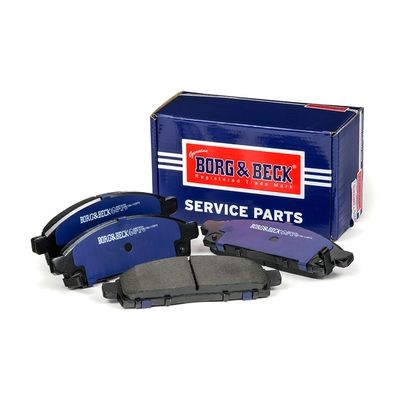 BORG & BECK BBP2054 Brake Pad Set For Disc Front Fits Fiat Fullback Mitsubishi - Image 7