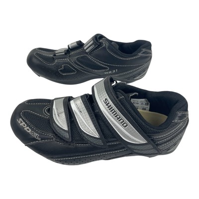 Shimano SPD SL Womens Cycling Shoes Cleats SH-WR31L Size EU 36 US 5.1  Black