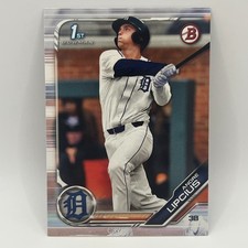 2019 Bowman Draft Andre Lipcius 1st RC #108 DET