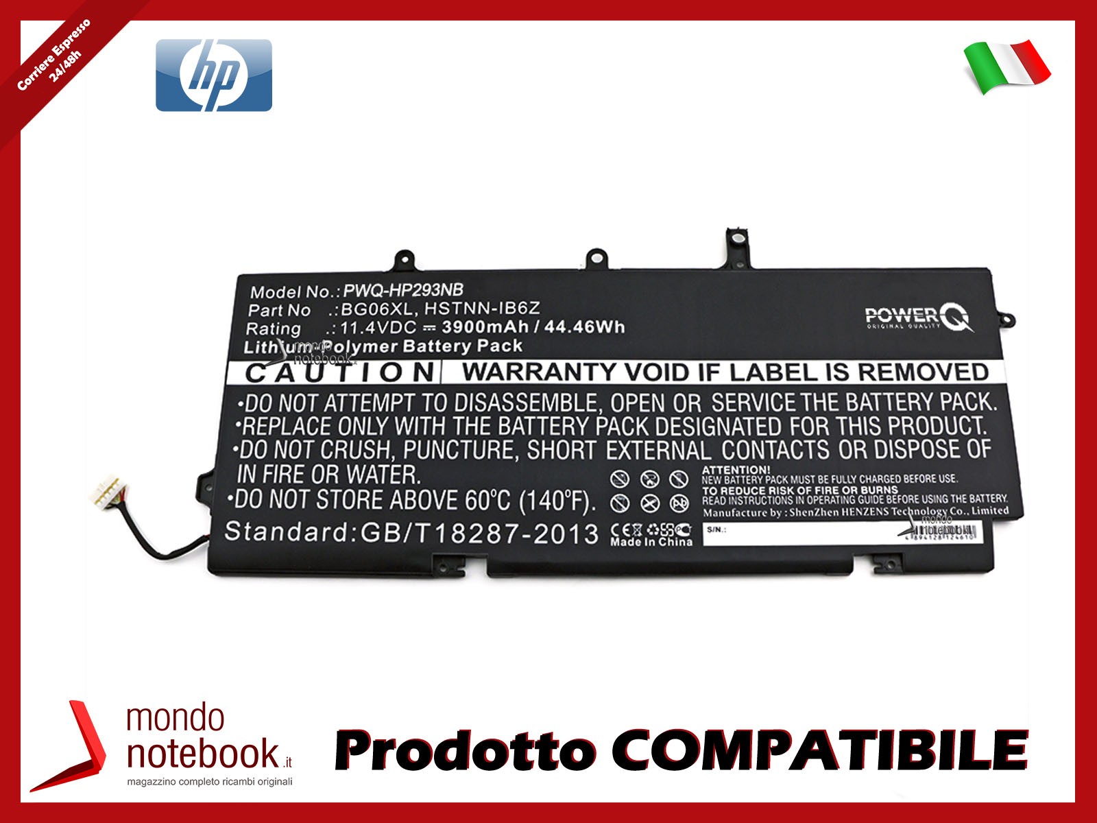 Batteria Nuova HP EliteBook 1040 G3 PowerQ - Garanzia e Qualità
