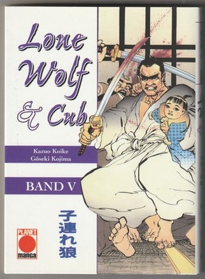   LONE WOLF & CUB #5, Panini/Planet Manga 2004 MANGA-TASCHENBUCH NEUW TOP Z0-1