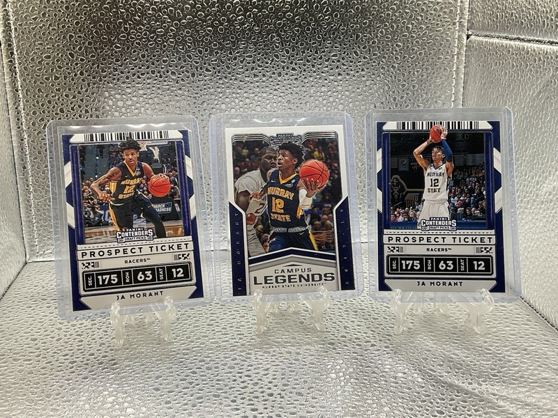 2020 Panini Contenders Draft Picks Ja Morant Both Prospect Tickets + Legends