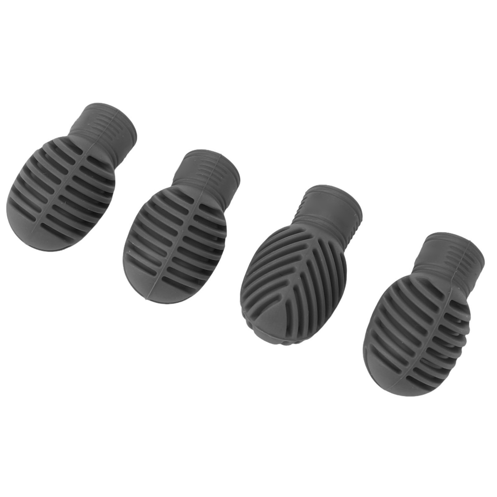 ¸4PCS Drumstick Silent Practice Tip Silicone Stretchable Drum Practice Percus