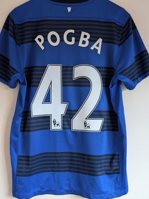 Manchester United 2011/13 Away Shirt #42 POGBA Medium (M) Authentic Nike Trikot