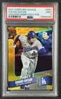 SHOHEI OHTANI PSA 9 2024 TOPPS BIG LEAGUE #WR-1 WRAPPER REDEMPTION GOLD FOIL /50