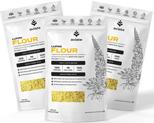 Aviate Lupini FLOUR - Keto & Vegan Friendly Superfood - Non-Gmo, Gluten Free, Lu