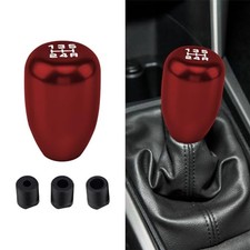 Car Gear Shift Knobs, Manual Gear Shift Knobs Replacement, Universal Car Red