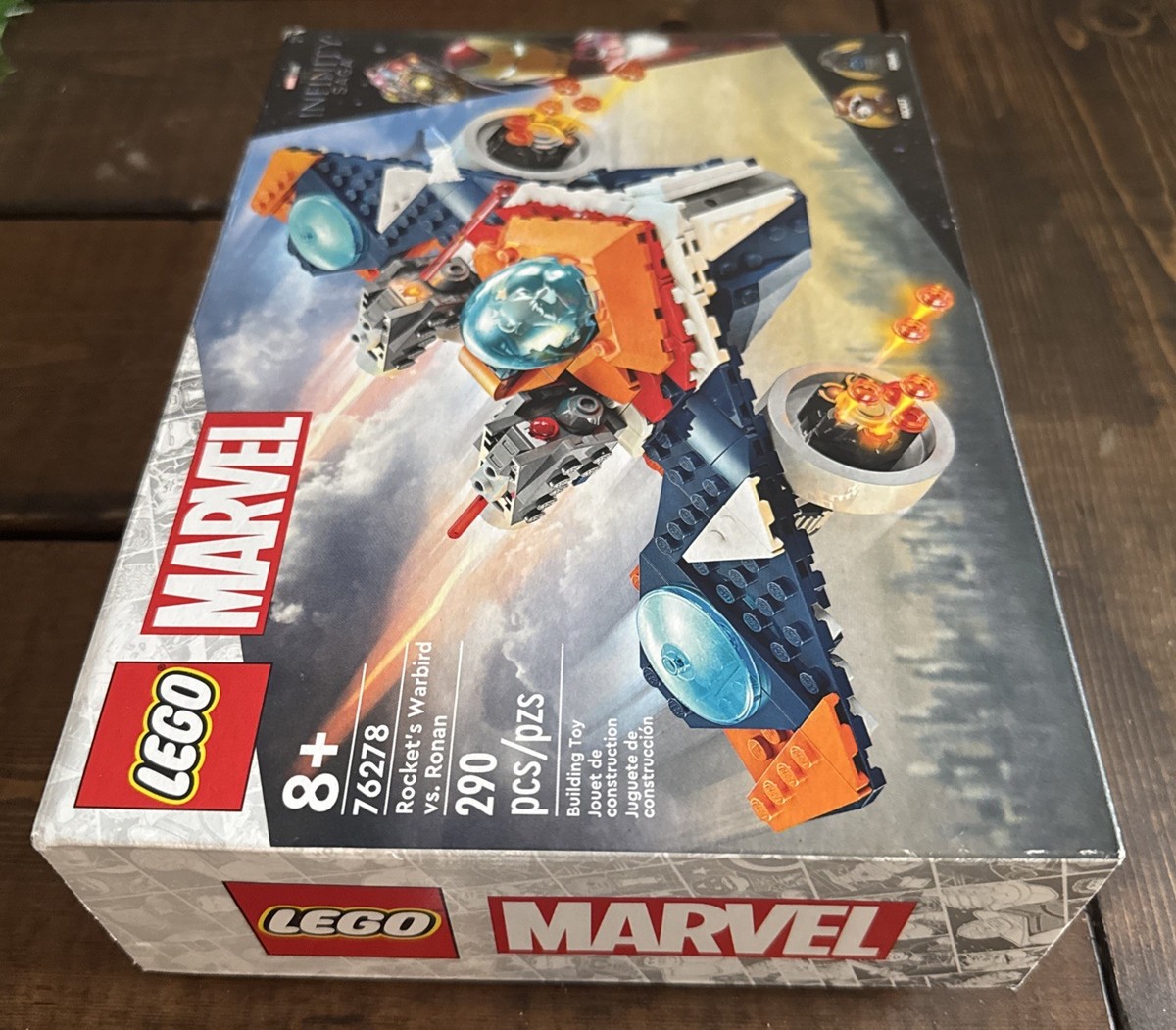 LEGO Marvel Super Heroes 76278 Rocket's Warbird vs. Ronan Retired