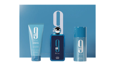 Afnan 9 am Dive Set EDP 100 ml + Deodorant 150 ml + Duschgel 150 ml