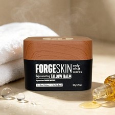 FORGE SKIN Beef Tallow Face Cream 50g   Hydrating Moisturizer Balm for Men