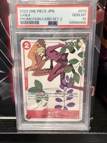 PSA 10 Sanji Gift Collection 2023 OP01-013 Rare