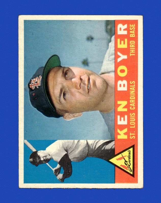 1960 Topps Set-Break #485 Ken Boyer EX-EXMINT *GMCARDS*