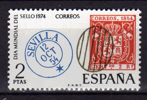 Espagne II Centenaire Courrier 1974 Edifil 2179 MNH - Photo 1 sur 1