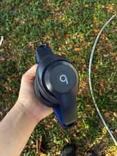Beats by Dr. Dre Blue Wireless Bluetooth Over-Ear Headphones w/ Case  Cables