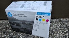 HP P504C 4er-Pack Tonerkartusche. Neuwertig. Fehlkauf.