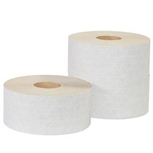 72mm x 375' White Tape Logic  Grade 7200 Reinforced Water Activated Tape-qty 8