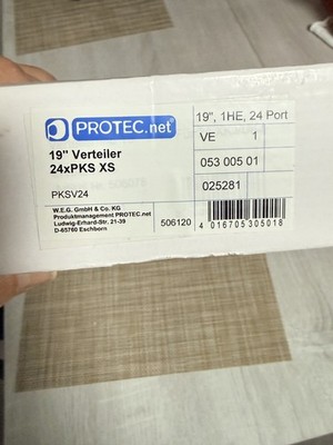 PROTEC.net PKSV24 PKSV24 19 Verteiler für 24 PKS XS 1HE