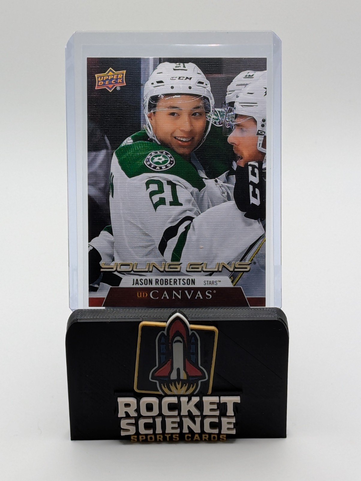 2020-21 Upper Deck - UD Canvas Young Guns Jason Robertson #C92 (RC)