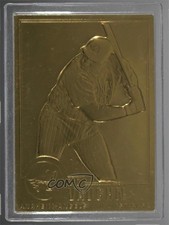 1995-2010 Danbury Mint 22K Gold Mo Vaughn (Anaheim Angels) #62 9ca