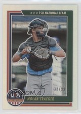 2022 Panini USA Baseball Stars & Stripes Holo Gold 38/99 Nolan Traeger #87 tj1