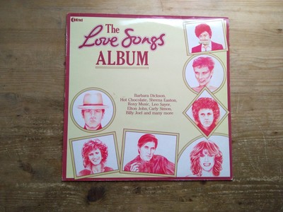 The Love Songs Album Very Good+ Vinyl Record Album NE1179 K-Tel Compilation (K1)