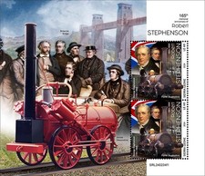 2025 06- SIERRA LEONE - ROBERT STEPHENSON  165TH I  2V complet set    MNH ** T