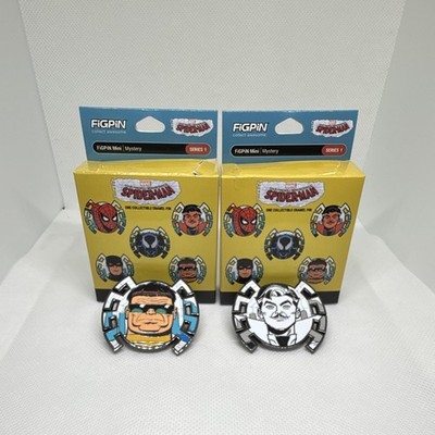 FiGPiN Spider-Man Mystery Series Pins Lot of 2 Dr. Octopus and Dr. Strange