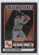 2022 Panini Elite Extra Edition College Tickets Optic Colton Cowser #CTO-31 0u66
