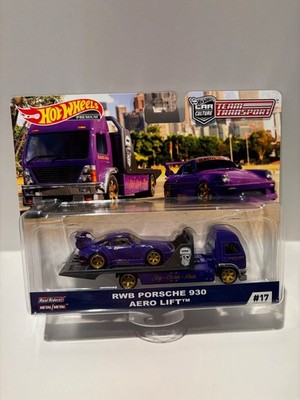 ミニカー Hot Wheels RWB Porsche 911 Aero Lift Hot Wheels Premium Team Transport 17 RWB PORSCHE 930 AERO LIFT