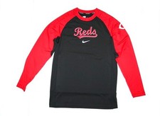 STUART FAIRCHILD PLAYER ISSUED CINCINNATI REDS #17 NIKE PULLOVER TAIWAN TAIPEI
