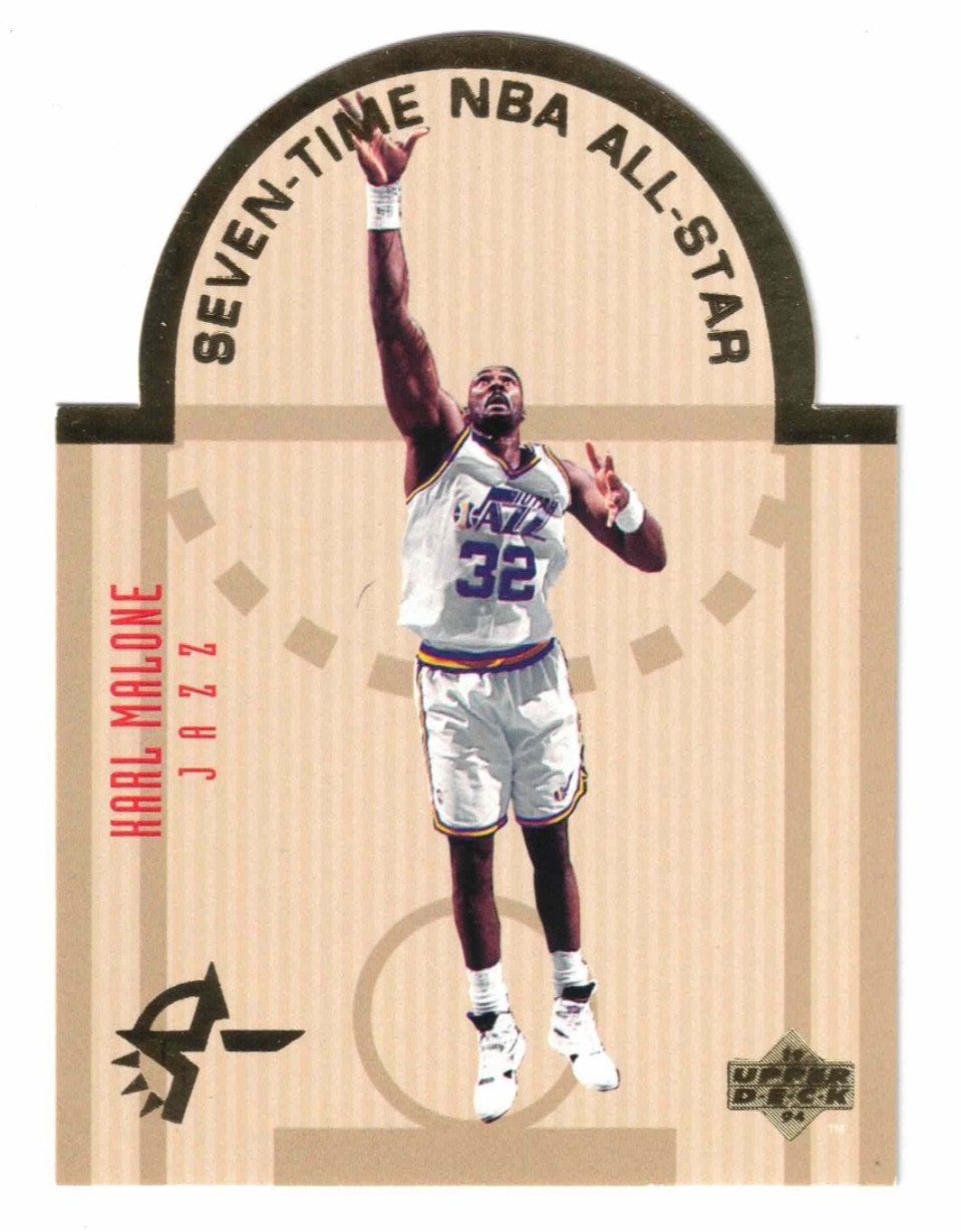 1993-94 Upper Deck SE Die Cut All Stars W15 Karl Malone - NRMT / MINT - Classic!
