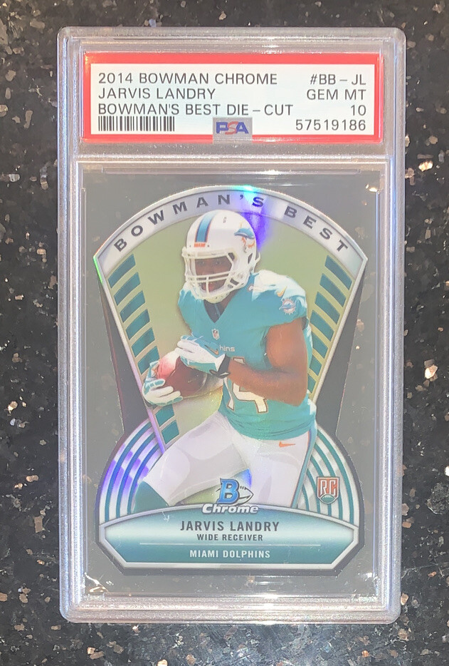 Jarvis Landry Bowman Chrome Bowman's Best Die-Cut #BBJL Base