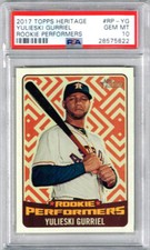 2017 Topps Heritage Yulieski Gurriel Rookie Performers PSA 10