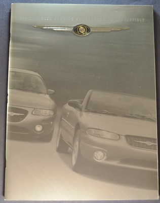 洋書 SEBRING 1999 Chrysler Sebring 44pg Catalog Brochure Coupe Convertible