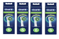 Oral B Cross Action XL Replacement Heads, 6 pack (4 pack)