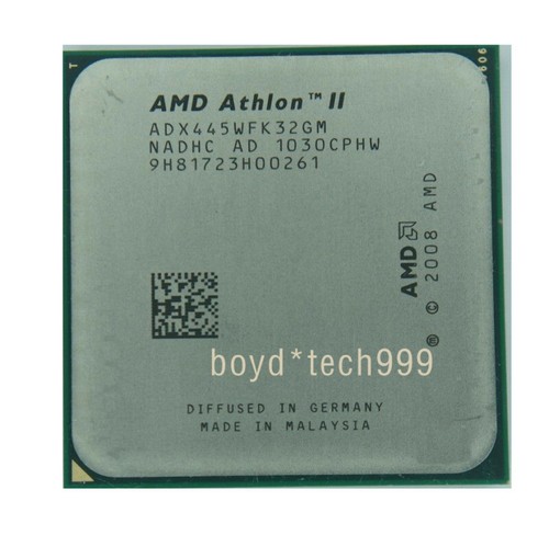 AMD Athlon II X3 445 ADX445WFK32GM CPU 3.1GHz Triple-Core Socket AM3 Processor - Picture 3 of 5