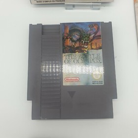 RARE NEUF Nintendo NES 8-BIT THE BATTLE OF OLYMPUS NES-AD-FRA Boxed Boite OVP