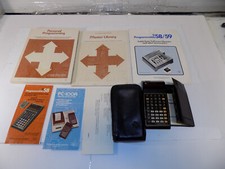 Texas Instruments TI Programmable 58 Calculator with Case, Module, Books