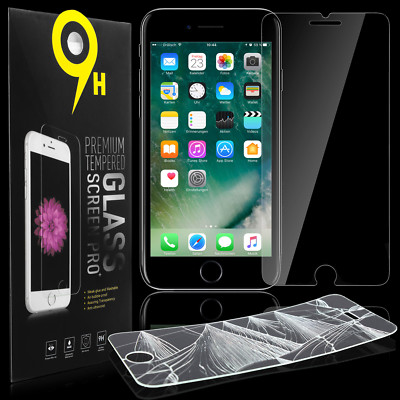 Panzerfolie für iPhone 7 Plus iPhone 8 Plus Schutzglas 9H Echt Glas