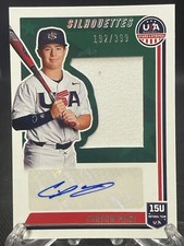 2022 Panini USA Baseball Carson Page Auto 192/399- 15U National Team Signatures