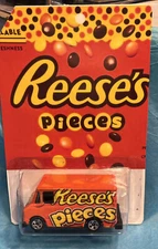 Hot Wheels Delivery Van Reese’s Pieces Candy Reese’s Truck Van, It’s A Custom